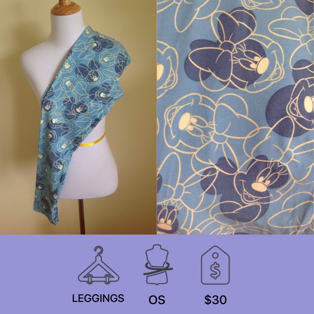 Lularoe OS Disney leggings